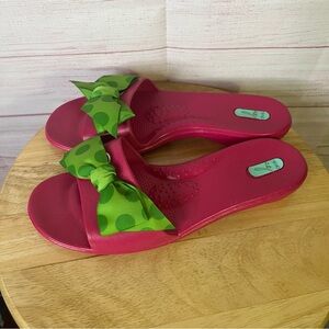 Okab Okabashi‎ Polka Dot Slide Sandals Size M/L | 8-9